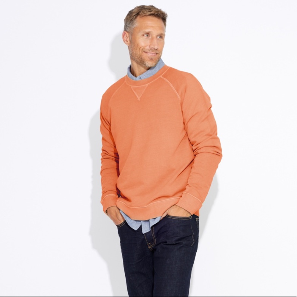 NWOT Pact Organic Essential Sweatshirt, Cinnamon
